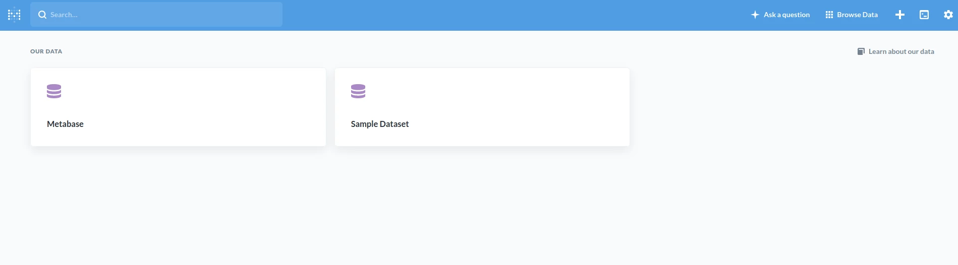 Banco de dados Metabase, criado no PostgreSQL, conectado ao Metabase. Banco de dados Metabase, criado no PostgreSQL, conectado ao Metabase.